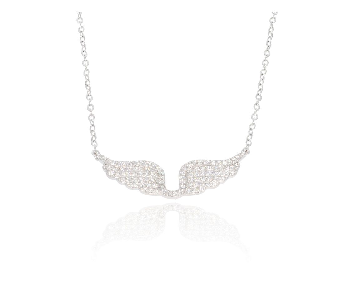 שרשרת כסף כנפיים