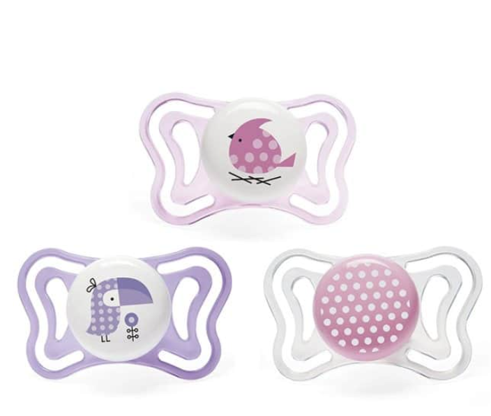 זוג מוצצי סיליקון 2-6M פיזיו לייט – Physio Light